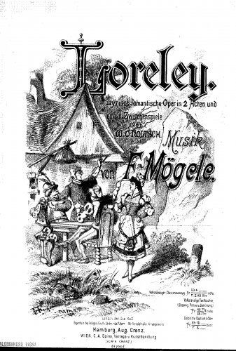 Mögele - Loreley - Vocal Score - Score