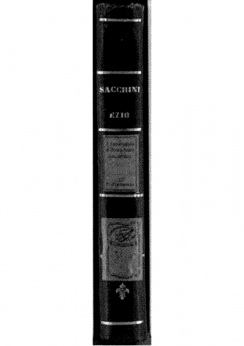 Sacchini - Ezio - Score