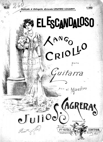 Sagreras - El Escandaloso - Score