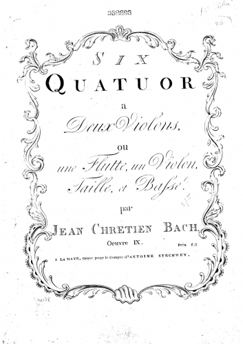 Bach - 6 Quartets