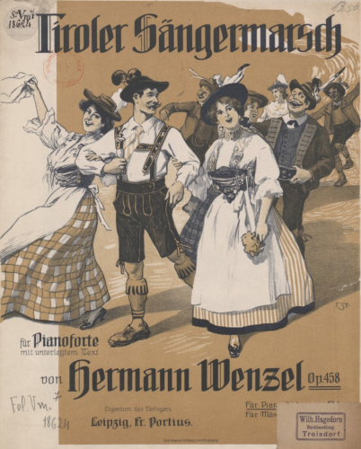 Wenzel - Tiroler Sängermarsch - Score