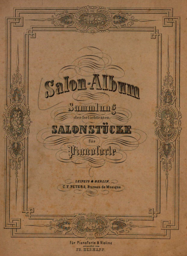 Hermann - Salon-Album - Piano Score