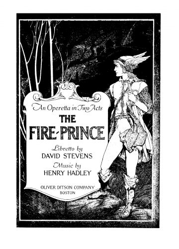 Hadley - The Fire Prince - Vocal Score - Score