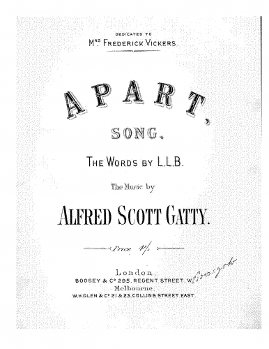 Gatty - Apart - Score