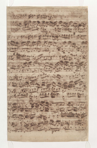 Bach - Flute Sonata - Scores and Parts