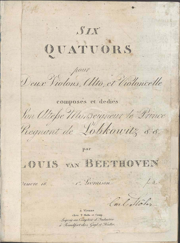 Beethoven - String Quartet No. 2