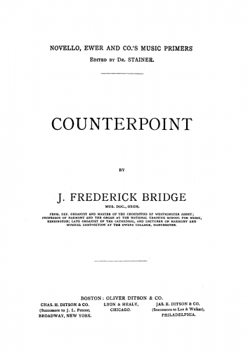 Bridge - Counterpoint - Text