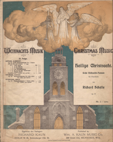 Schelle - Heilige Christnacht - Score