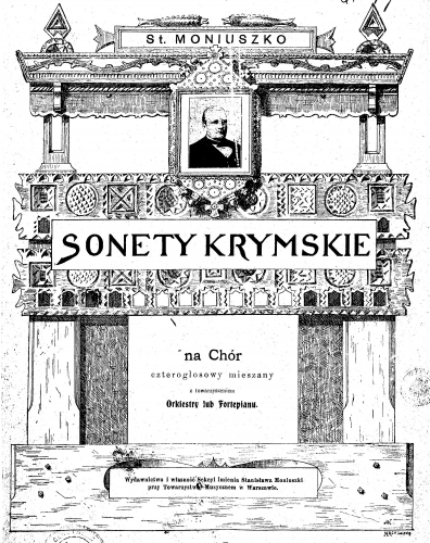 Moniuszko - Sonety Krymskie - Vocal Score - No. 7. Hymn Chatyrdah
