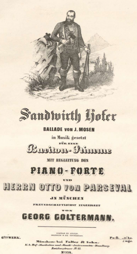 Goltermann - Sandwirth Hofer, Op. 6 - complete score