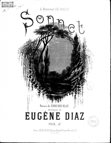 Diaz - Sonnet - Score