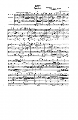 Nielsen - String Quartet No. 3, Op. 14