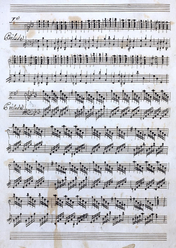 Désargus - 24 Etudes for Harp, Op. 6 - Score