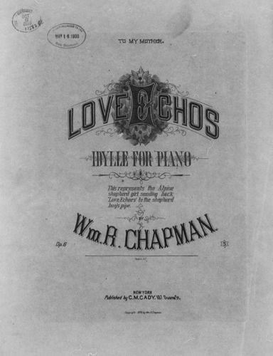 Chapman - Love Echos - Score