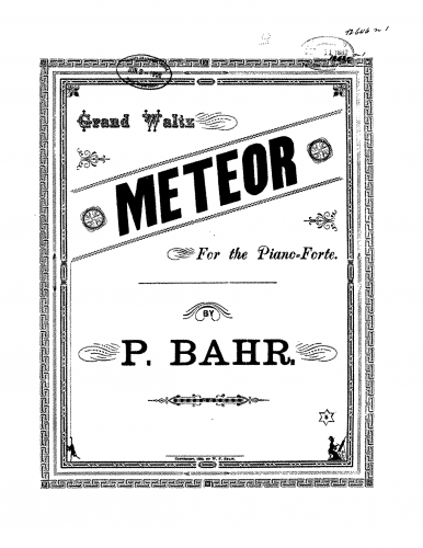Bahr - Meteor - Score