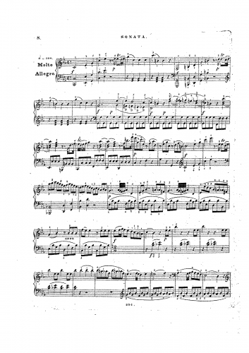 Mozart - Piano Sonata No. 14 - Score