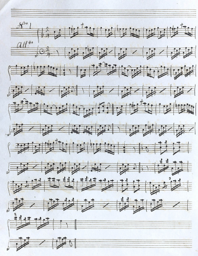 Favier - 42 Dances for Harp - Score