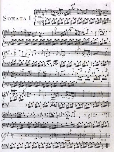 Campioni - 6 Sonatas for Harpsichord - Score