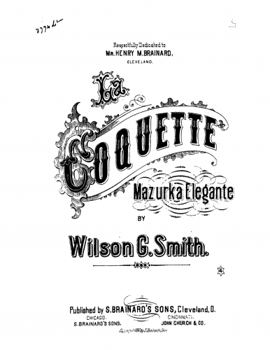 Smith - La Coquette - Score