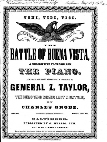 Grobe - The Battle of Buena Vista - Score