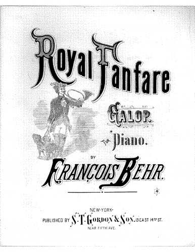 Behr - Royal Fanfare Galop - Score