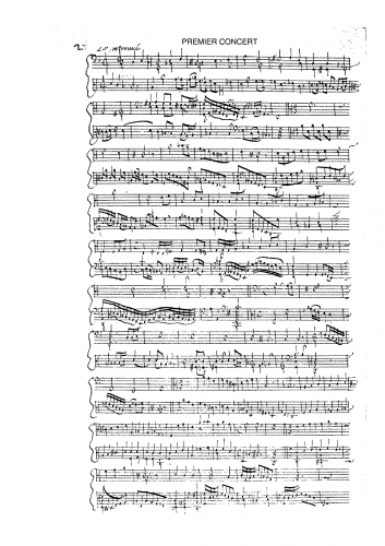 Monsieur de Sainte-Colombe - Concerts à deux violes esgales - Score