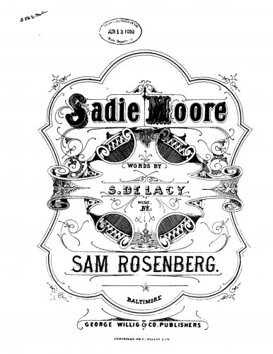 Rosenberg - Sadie Moore - Score