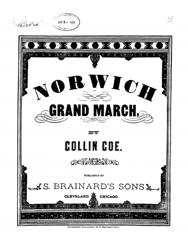 Macy - Norwich - Piano Score - Score