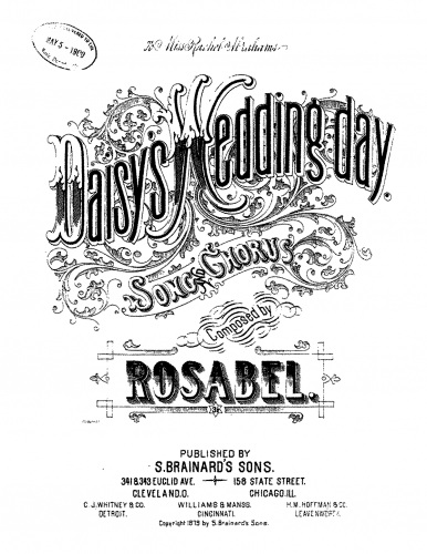 Macy - Daisy's Wedding Day - Score