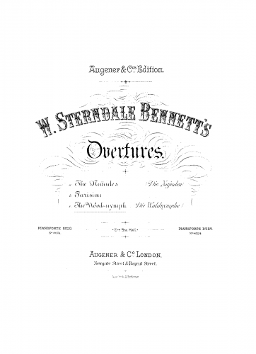 Bennett - Die WaldnympheThe Wood Nymph - Complete Score For Piano solo (Hermann) - Score