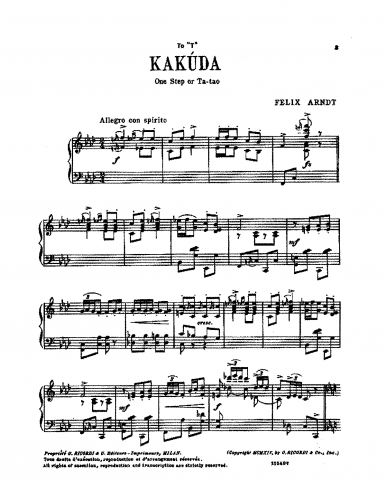 Arndt - Kakuda - Score
