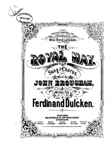 Dulcken - The Royal May! - Score