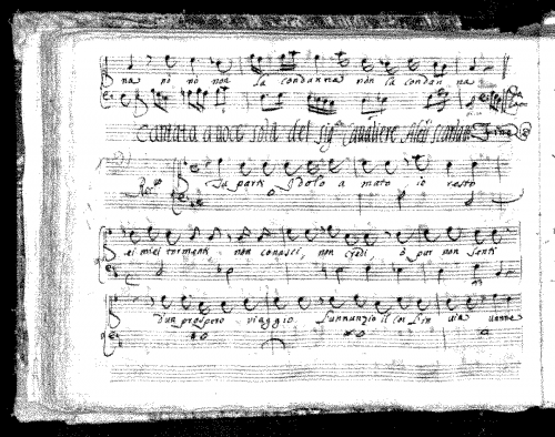 Scarlatti - Tu parti idolo amato - Score