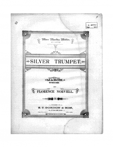 Norvel - Silver Trumpet - Keyboard Scores - Score