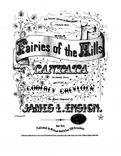 Ensign - The Fairies of the Hills - Vocal Score - Score