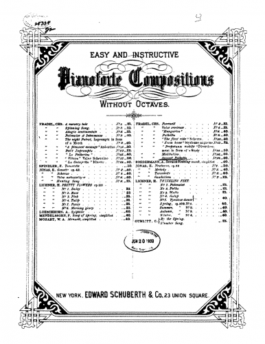 Fradel - Polketta No. 2 - Piano Score - Score
