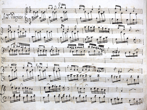Gherardeschi - Sonata No. 1 for Harpsichord - Score