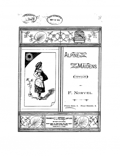 Norvel - Alpine Maidens - Piano Score - Score