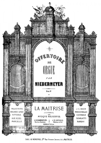 Niedermeyer - Offertoire - Score