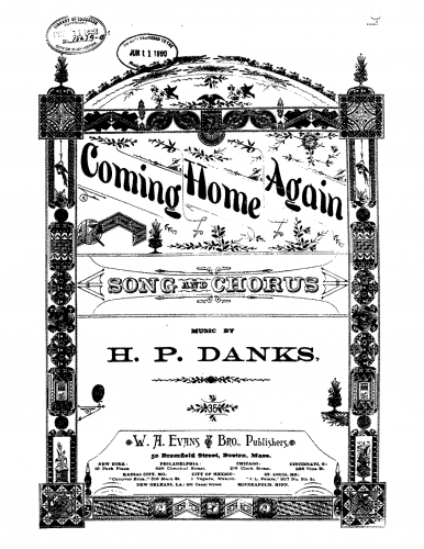 Danks - Coming Home Again - Score