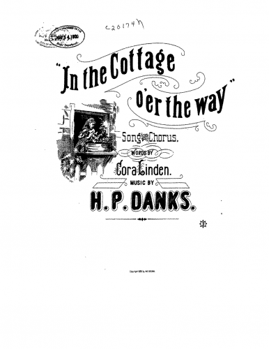 Danks - In the Cottage O'er the Way - Score