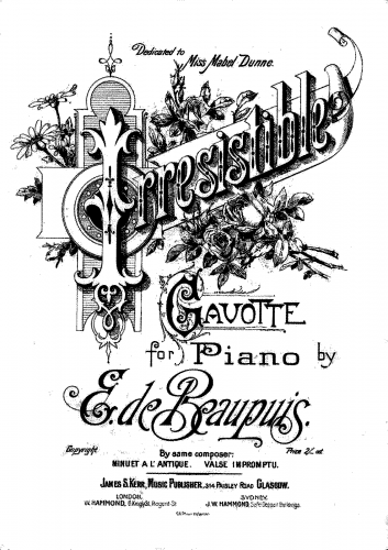 Beaupuis - Irressistible - Score