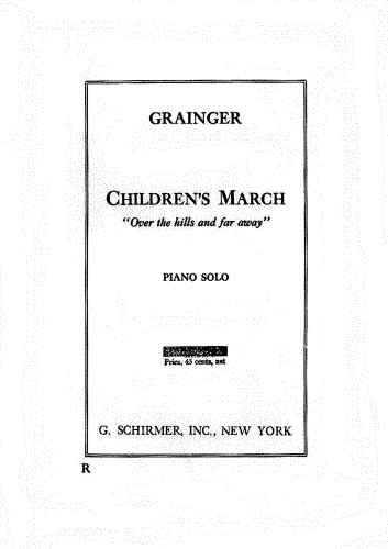 Grainger - Children's March - Score