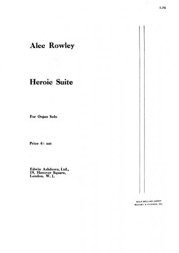 Rowley - Heroic Suite - Score