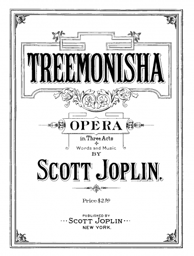 Joplin - Treemonisha - Vocal Score - Score