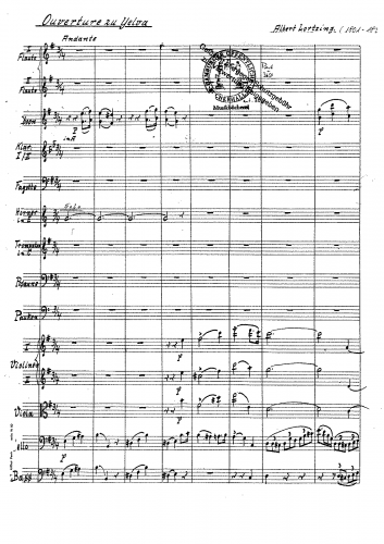 Lortzing - Yelva - Score
