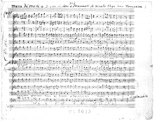 Fago - Requiem in C minor - Score