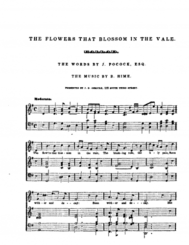 Hime - The Flowers That Blossom In the Vale - Score