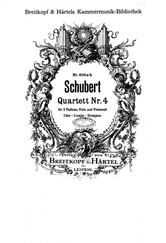 Schubert - String Quartet No. 4 in C major