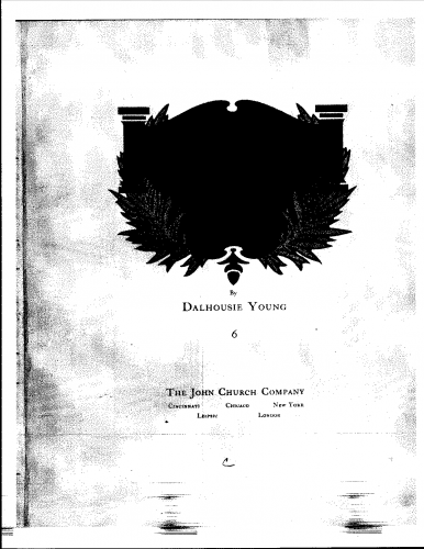 Young - 4 Geisha Songs - Score